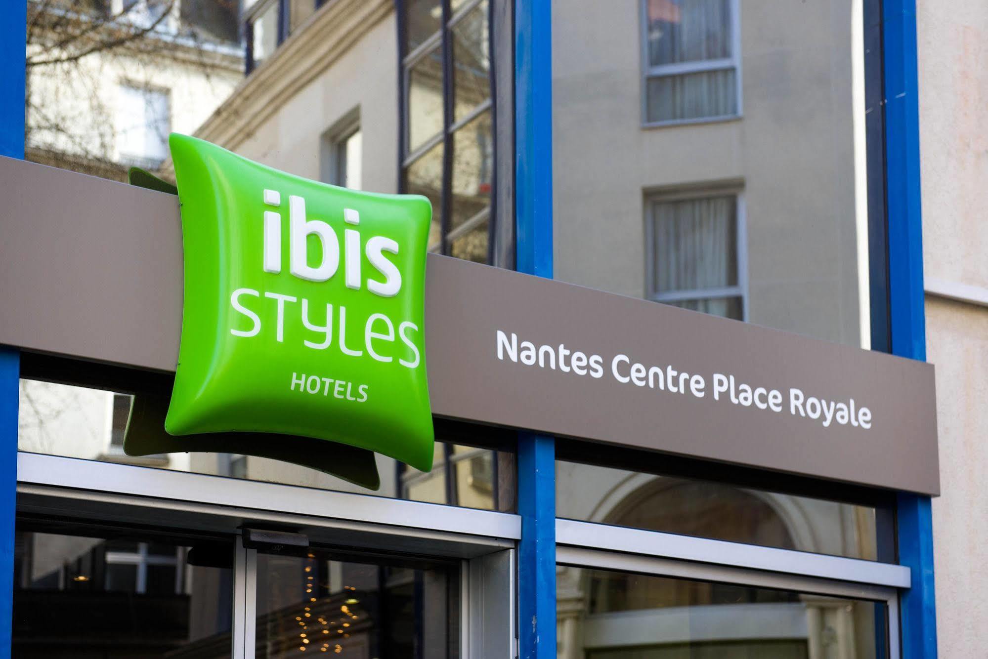 Ibis Styles Nantes Centre Place Royale Exterior foto